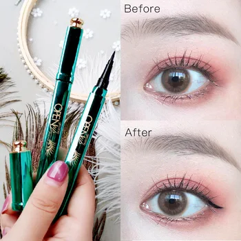 

Eyeliner Liquid Waterproof Quick Drying Easy To Dry Long-Lasting Non-Halo Dye Makeup Eyeliner for Beginner