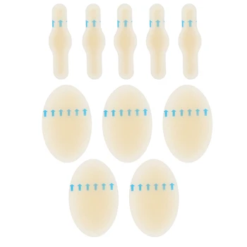 

10pcs/set Adhesive Hydrocolloid Gel Blister Plaster Anti-wearing Heel Sticker Pedicure Patch Silicone Gel Soft Heel Sticker