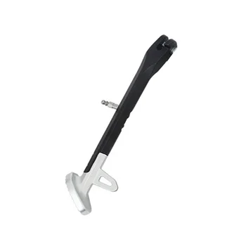 

Aluminum Alloy Motorcycle Single Side Stand Leg Scooter Kickstand 25CM*6CM Accessory Parts Replacement
