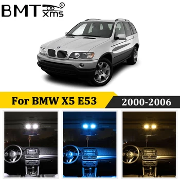 

BMTxms 23Pcs Canbus For BMW X5 E53 2000-2006 Car LED Interior Indoor Light Kit License Plate Lamp Auto Lamp Accessories