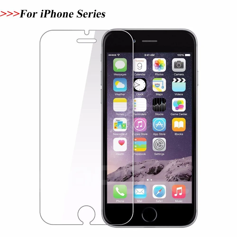 

Tempered Glass For iPhone 6 7 5 5S SE 6 6s 8 Plus XS Max XR Protective Glass For iPhone 7 8 X Screen Protector on iPhone 7 6S 8