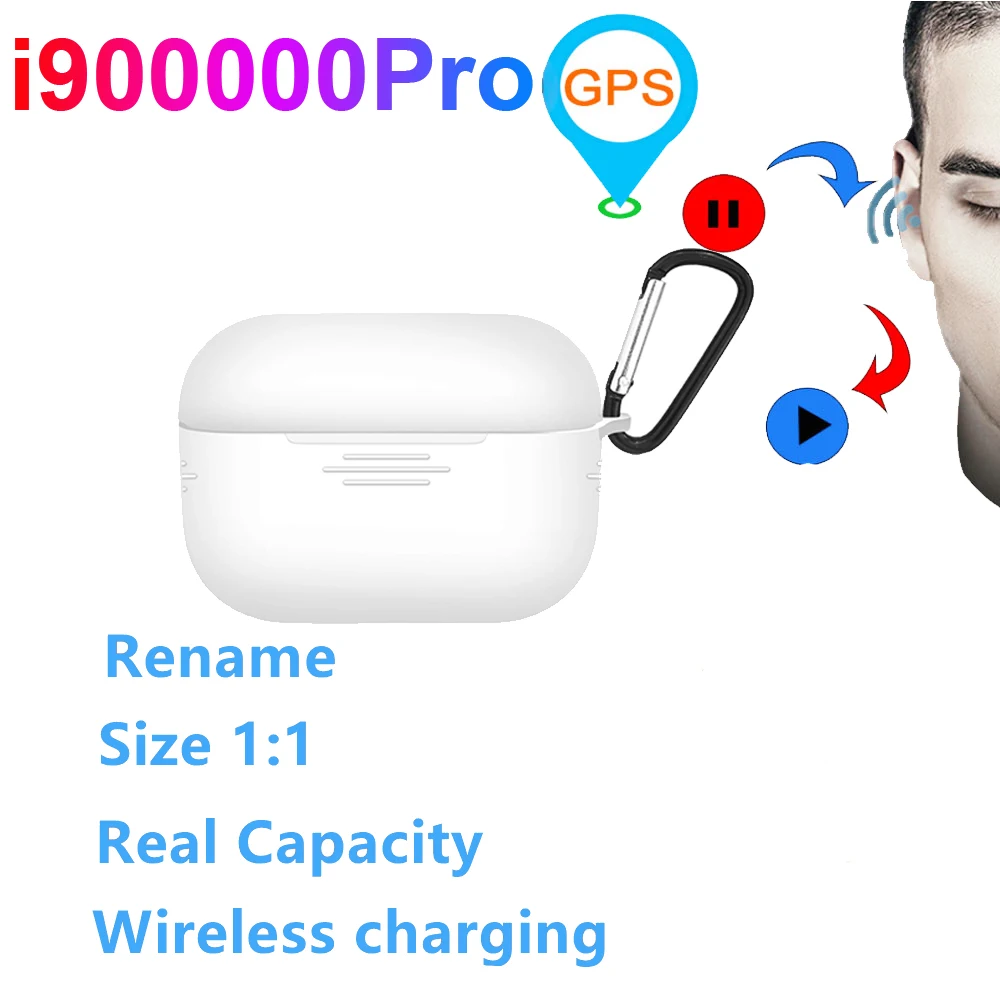 Новинка 2021 оригинальная Беспроводная bluetooth гарнитура i900000 Pro TWS подходит для Apple