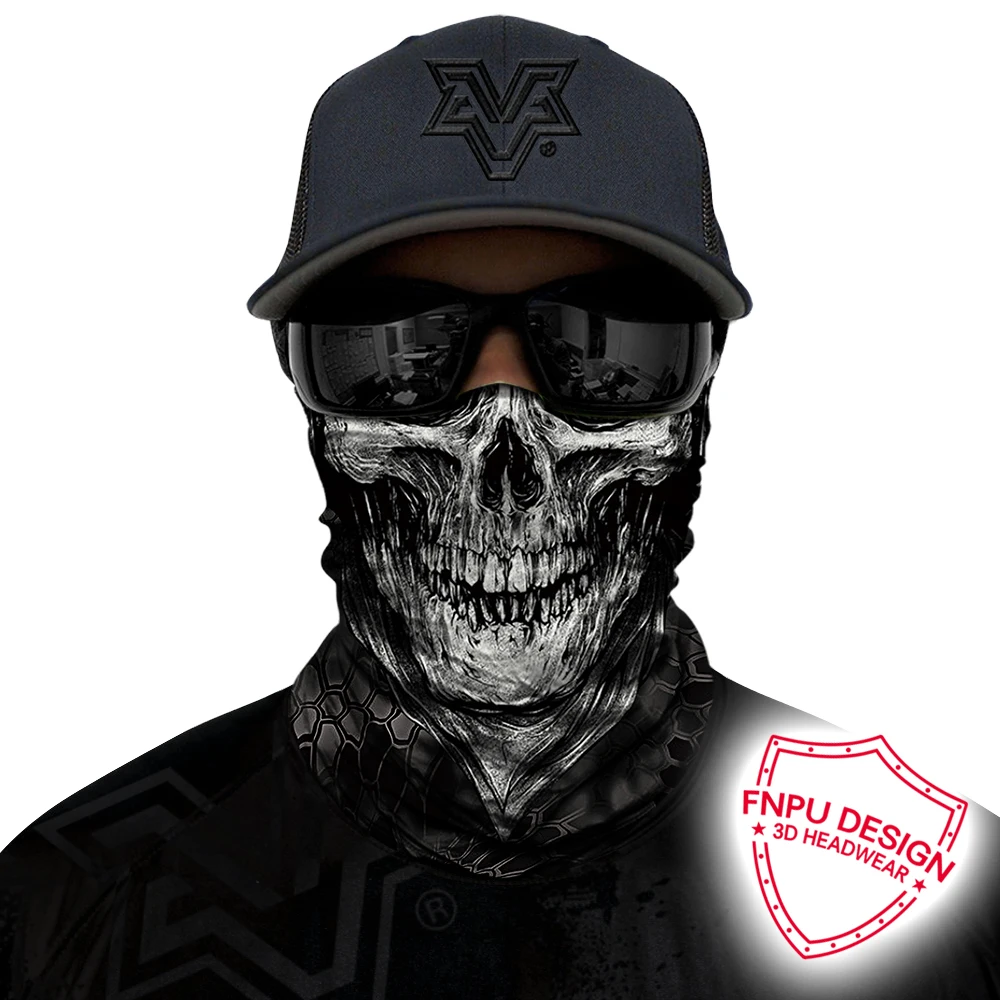 3D банданы для велоспорта Mascarillas Череп маски камуфляжная повязка на голову маска