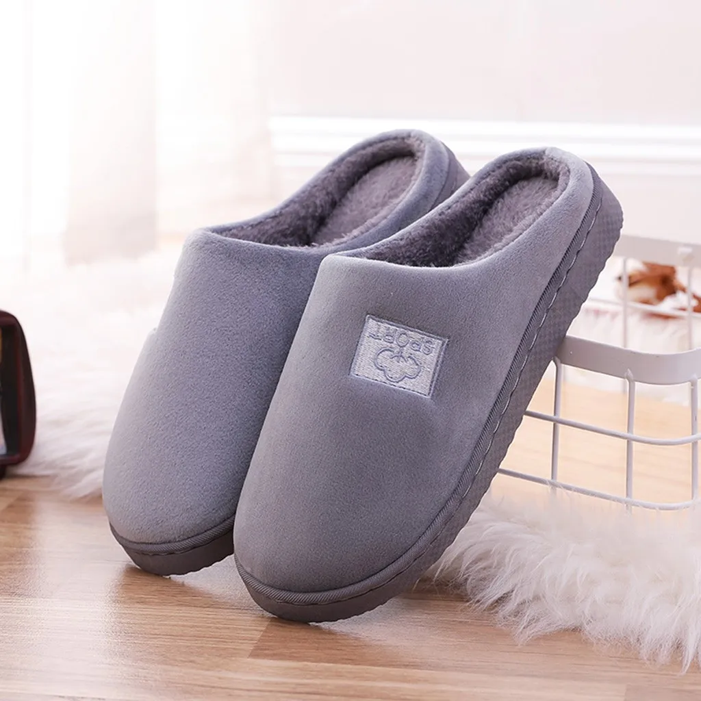 Нескользящие мягкие зимние теплые домашние тапочки; женские домашние тапочки с мехом; обувь с рисунком кота; zapatos de mujer