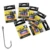 Рыболовный Крючок С большими глазами Кольцо 3packs 1-10# Высокоуглеродистая Сталь Колючий Рыболовный Крючок Джиг Крючок Карп Рыбалка Приманка Червь Крюк Япония daiwa