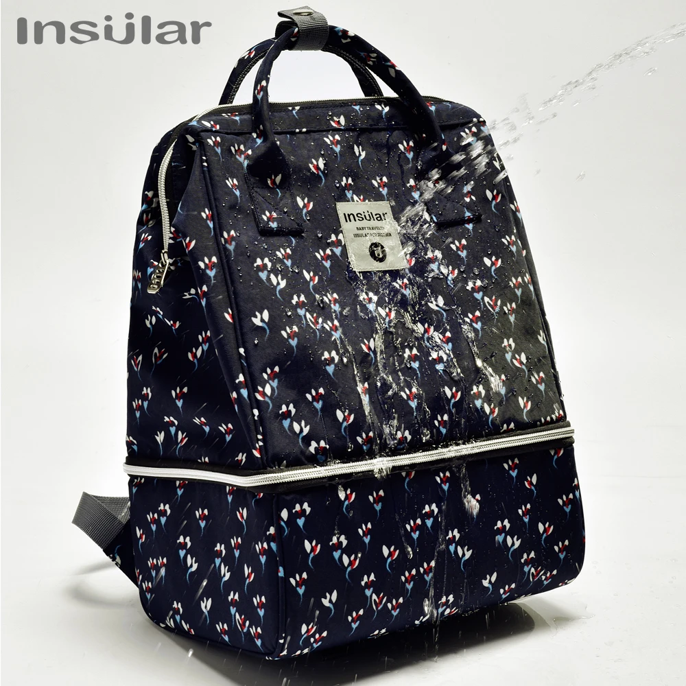 Flash Sale Backpack Diaper-Bag Stroller Breast-Milk-Cooler-Bag Large-Capacity Mummy Baby Waterproof DdG3RORpx