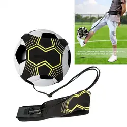Adjustable Professional Football Kick Trainer Soccer Equipment Sports Elastic Belt Practice Elastic Assistance Ball Trainin O8w4