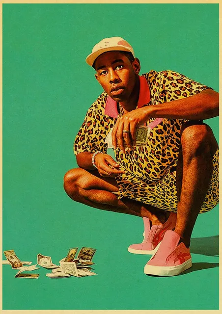 Rapper Star Tyler The Creator Flower Boy Music Poster Canvas Painting  Aesthetic Wall Art For Bar Cafe Room Home Decoration - Painting &  Calligraphy - AliExpress