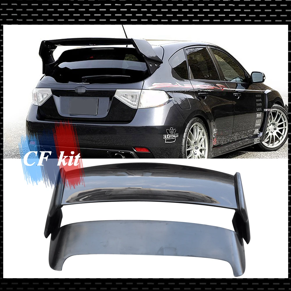 

VS Style Real Carbon Fiber+FRP Spoiler Wing For Subaru IMPREZA 2001-2008 Rear Trunk Lip Car Wing Spoiler