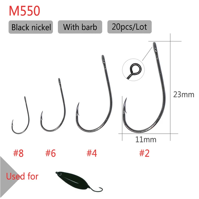 Jerry Single Hook Area Trout Fishing Spoon Spinner Glitters Hard Plastic Bait Wobber Freshwater Accessory Plug Pesca Hook 20pcs M550