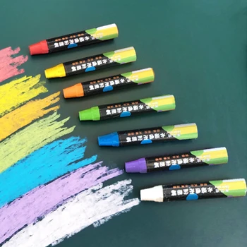 

20pcs Doodle Mark Teaching Office Supplies Blackboard Portable Dust Free Easy Wipe Water Soluble Chalk Eco Friendly Non Toxic