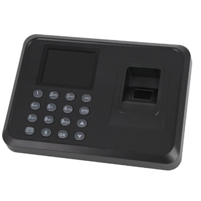 

Biometric Attendance System Fingerprint Reader Time Clock Employee Control Machine Access Control Commuting Punch Card Machine E