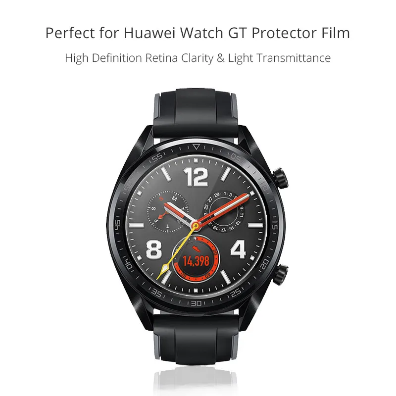 1 шт/2 шт/5 шт 9H твердость против царапин протектор экрана для huawei Watch GT Защитная пленка для экрана для huawei Watch GT