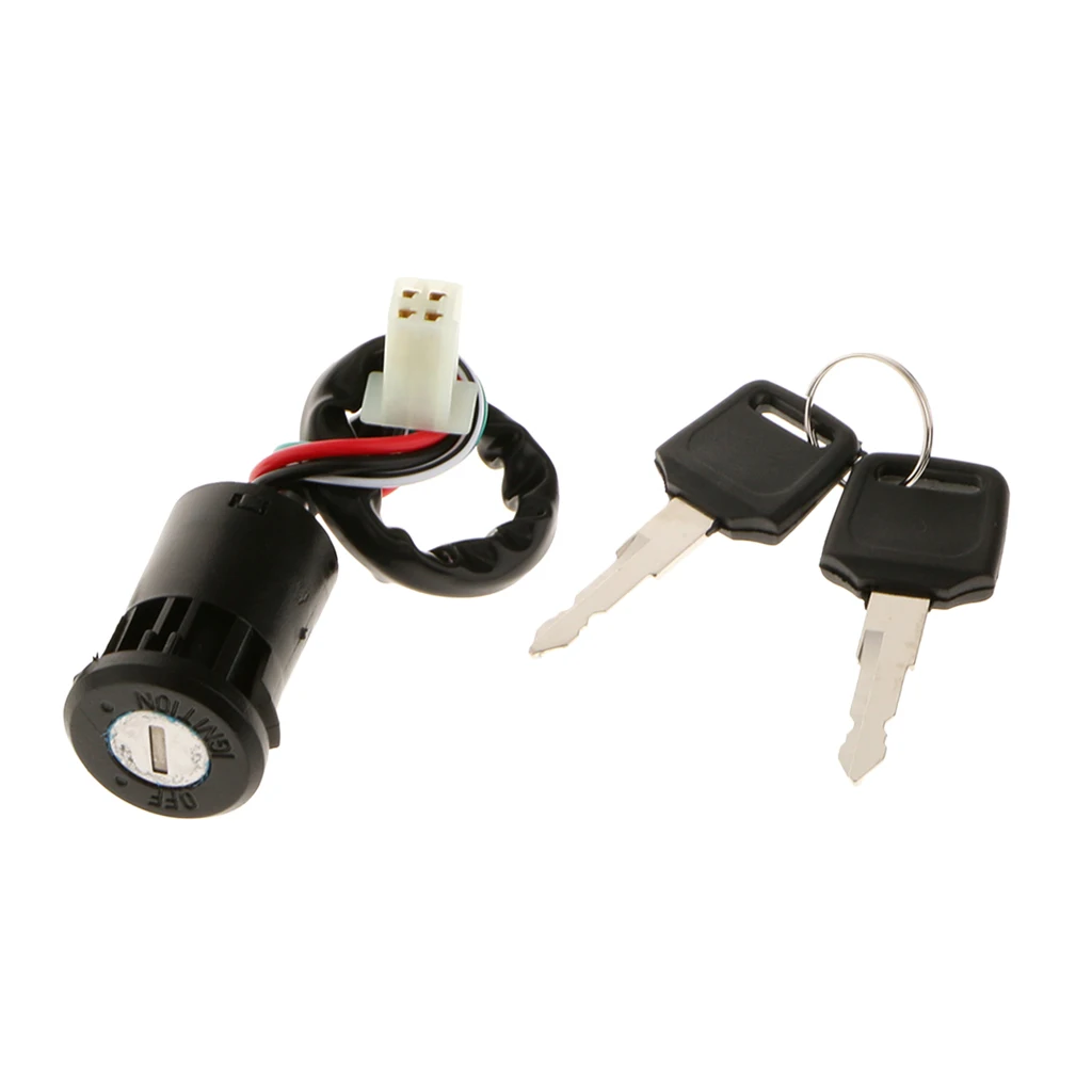 Replacement Key Ignition Starter Switch Lock For Motorcycle Quad ATV Bike