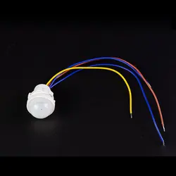 Détecteur de mouvement à infrarouge PIR, interrupteur intelligent LED, 110/220V, allumage et extinction automatique, lumière chaude 