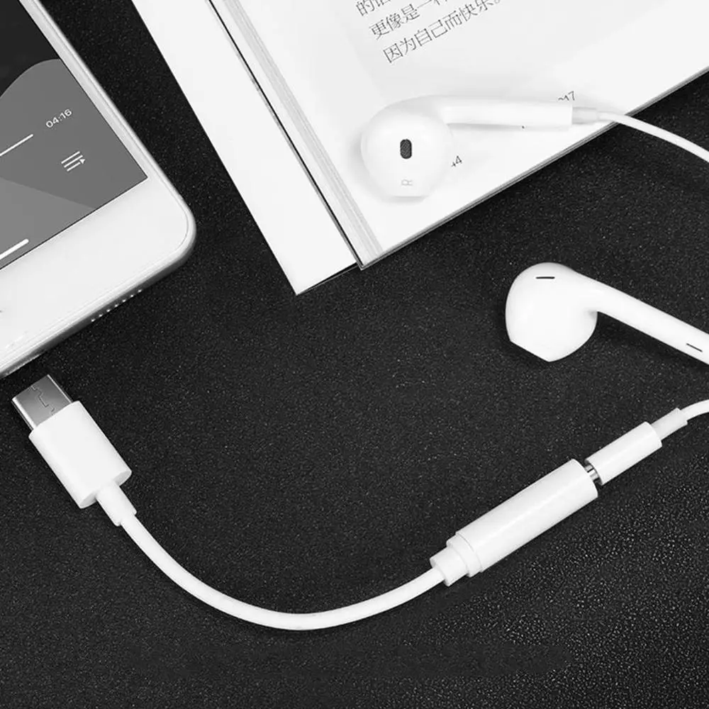 Type C 3 5mm Aux Adapter Usb C To 3 5MM Headphone Jack Adapter Audio Cable for Samsung Note 20 Ultra S20 Plus