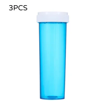 

3PC Colorful Bottle False Eyelashes Box Faux Mink Lashes Strips Empty Case Bulk Lash Boxes Packaging Accessories