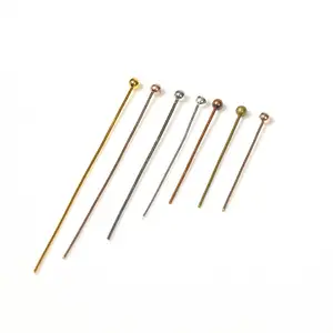 Uxcell 400Pcs Flat Head Pins for Jewelry Making 45mm Brass Flat Head Pins  Jewelry Head Pins 20 Gauge Dark Gray