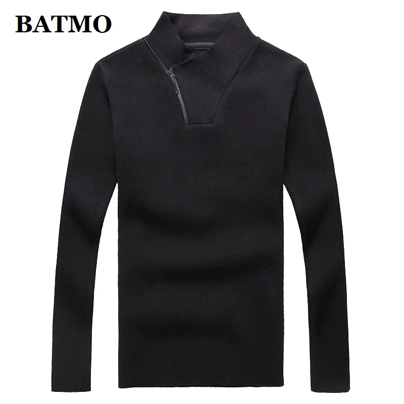 

BATMO 2020 new arrival autumn high quality casual sweater men,men's sweater,plus-size M-8XL 1985