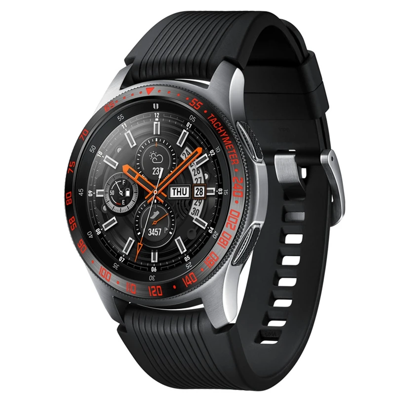 2 шт Для Samsung Galaxy Watch 46 мм Корпус для часов защитная пленка Смарт часы Безель кольцо