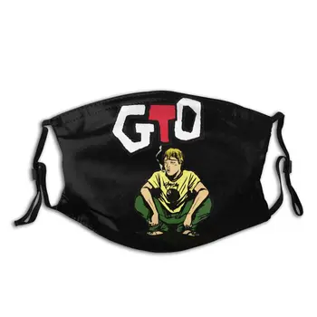 

Unisex Face Mouth Mask With Replaceable PM2.5 Filters Great Teacher Onizuka GTO Vintage Style Sunproof Mouth Muffle