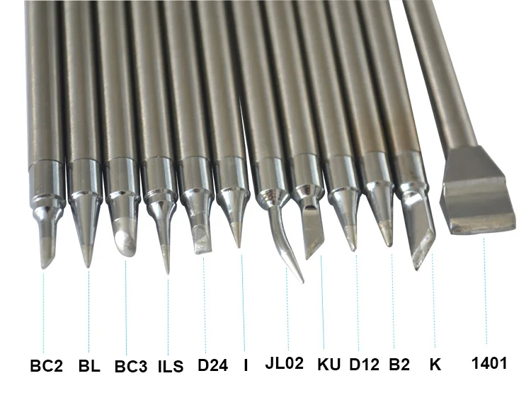 Gudhep Soldering Iron Tips T90-1401 Replacement Welding Tips for Soldering Rework Station