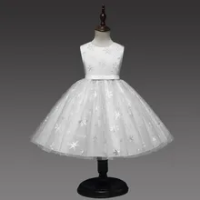 Короткое Кружевное платье без рукавов с круглым вырезом и бантом; снежный принт; платье принцессы Эльзы и Анны; детское платье с цветочным узором для девочек; вечерние платья для причастия