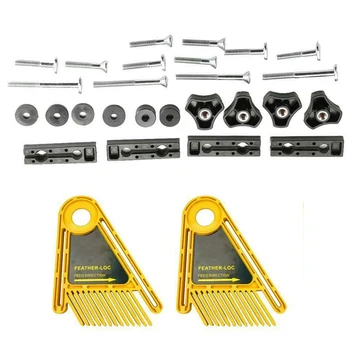 

Feather Boards Kit For Router Table Saw Miter Gauge Tools Fence For Woodworking