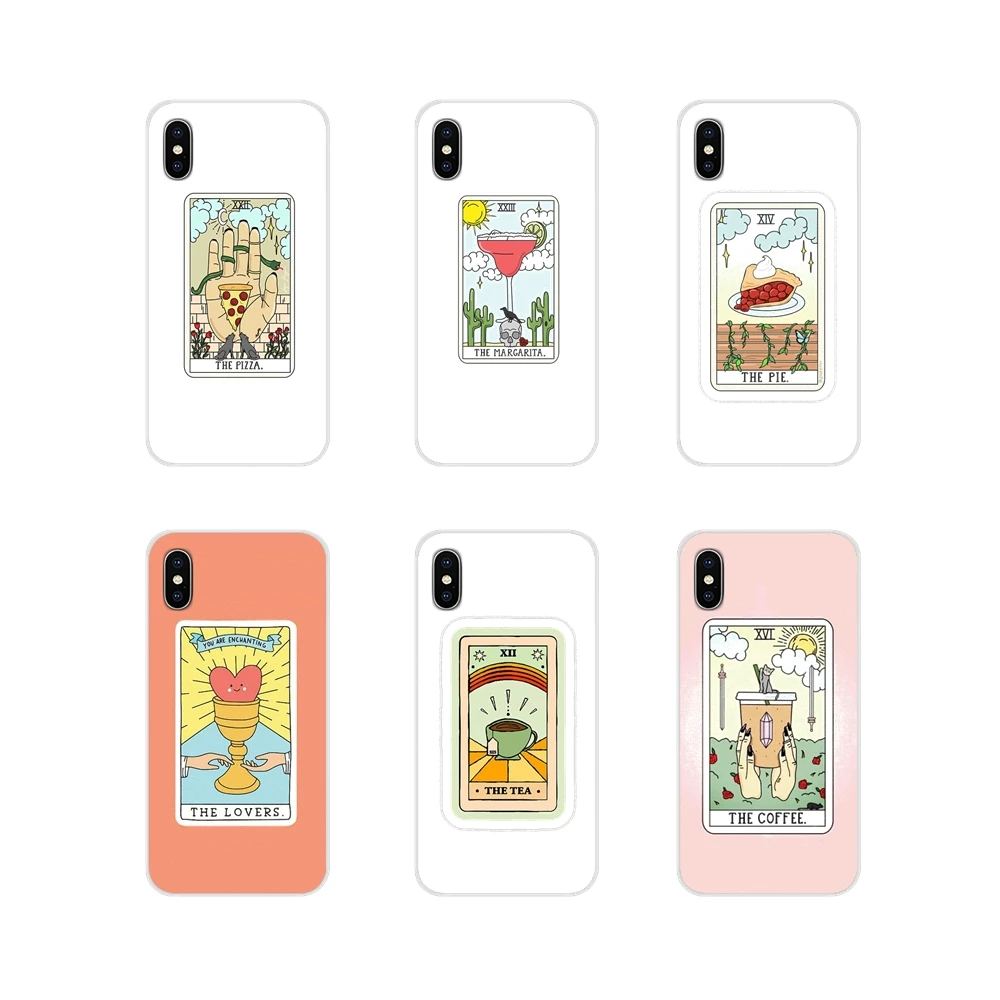 For Huawei Honor 4C 5C 6X 7 7A 7C 8 9 10 8C 8S 8X 9X 10I 20 Lite Pro Egypt mysterious Tarot Divination TPU Transparent Cover Bag | Мобильные