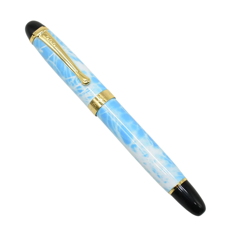 

2020 New Luxury Dazzle Marble pattern Fountain Pen High Quality Metal Inking Pens Autograph pen Office School Supplies 1pcs