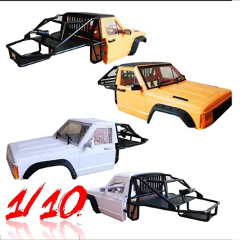

NEW RC Car Body Cab & Back-Half Cage for 1/10 RC Crawler TRX4 SCX10 90046 Redcat GEN 8 Scout II For Cherokee