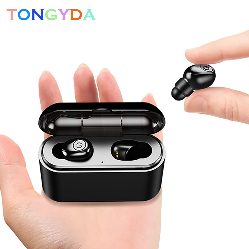 

X8s tws Wireless Bluetooth Earphones 5D Binaural Stereo Portable Headsets Bluetooth Mini Earbuds V5.0 with 2200mAh Charging Box