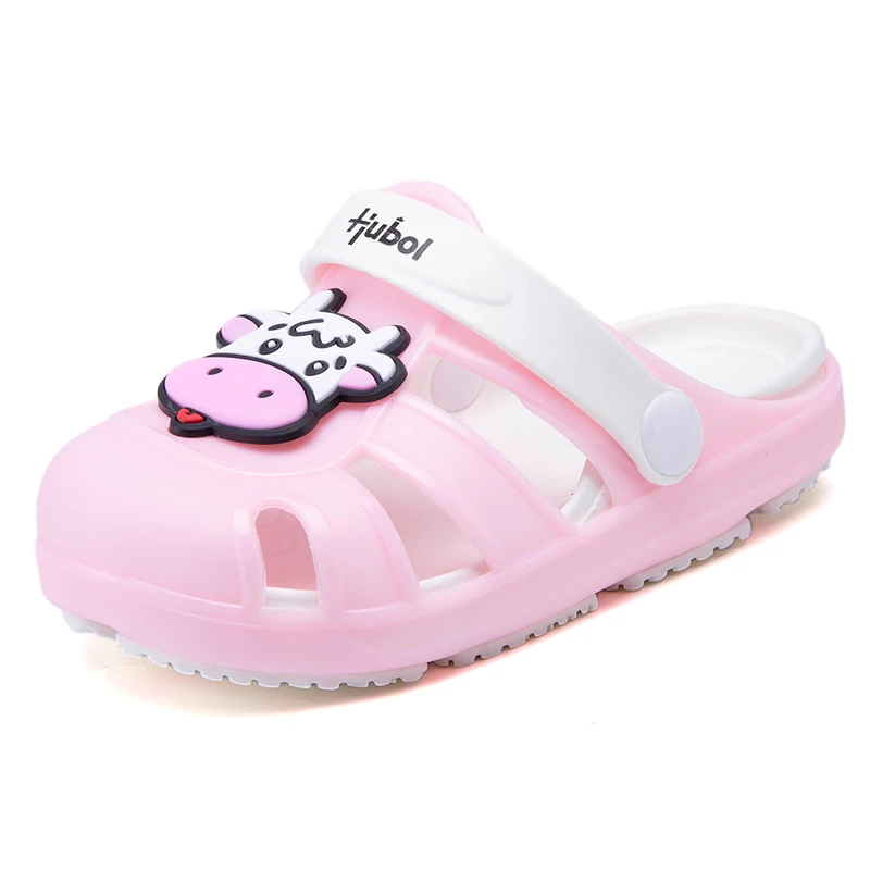 

Cartoon Anime Colorful Children's Sandals, Beach Shoes, Non-Slip Wading Protection, Toe Toe Safety, Slippers, Hole Shoes