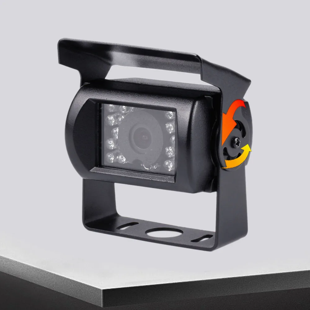 

Waterproof 18 LED IR Night Vision Car rear view Reversing Parking Backup Camera For 9V-35V Bus Truck Motorhome Vehicle
