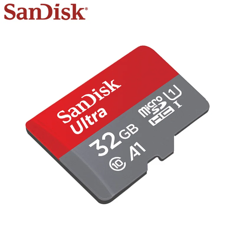 Оригинальная карта памяти SanDisk 64 ГБ 32 ГБ 16 ГБ 8 ГБ максимальная скорость чтения 90 м/с карта Micro SD класс 10 UHS-1 флэш-карта памяти Microsd