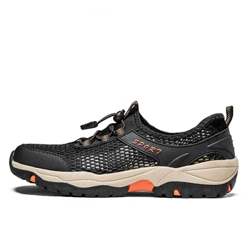 

Summer Breathable Hiking shoes Size 38-46 Men trekking shoes outdoor sport climbing walking shoes Quick Dry Shoes zapatos hombre