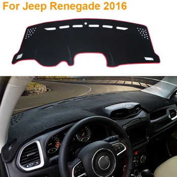 

2016 Car Styling Polyester Dashboard Protective Mat Shade Cushion Photophobism Pad Interior Carpet For Jeep Renegade 2016