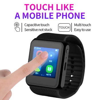 

Bluetooth Smart Watch 8G MP3 HiFi 2 Inch Touchscreen HD Color Screen Portable Android Charging Cable
