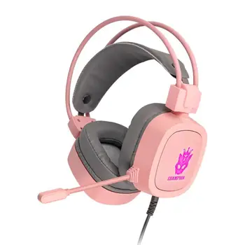 

HiFi HD Sound Wired Headphones Over Ear Headsets Bass Sound Music Stereo Earphone Flexible Adjustable Headset & HD Microphone