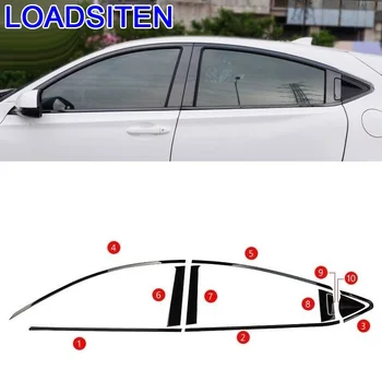 

Automobile Chromium Automovil Modified Window Exterior Accessories Accessory Sticker Strip Parts Mouldings 18 19 FOR Honda HR-V