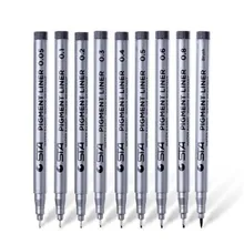 На основе кисти маркеры на водной основе кисти маркеры разного размера пигмент лайнер треугольные карандаши художественные канцелярские принадлежности