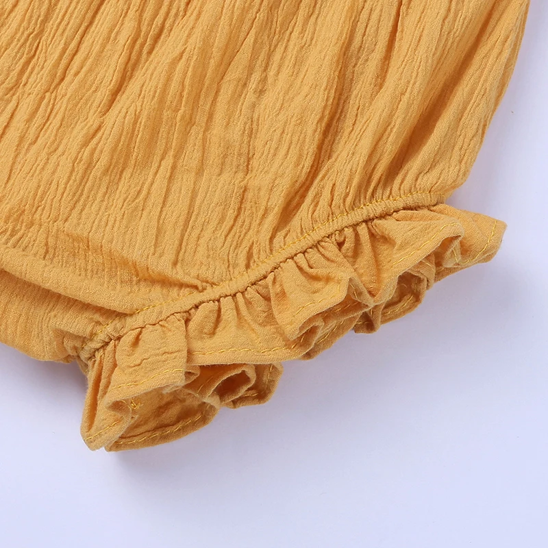 Kids Tales Summer Shorts for Girls Bloomers Baby Clothes Soft Cotton Linen Bread Shorts Newborn Solid Color Infant Pants 6-24M cotton shorts baby cotton bloomers baby trousers