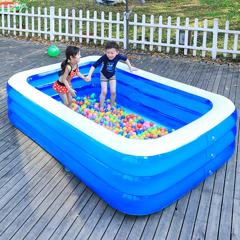 

Swimming Pool Super Large Children Household Adult Inflatable Unisex Kids Paddling Pool Infant Baby Have a Barrel Thick
