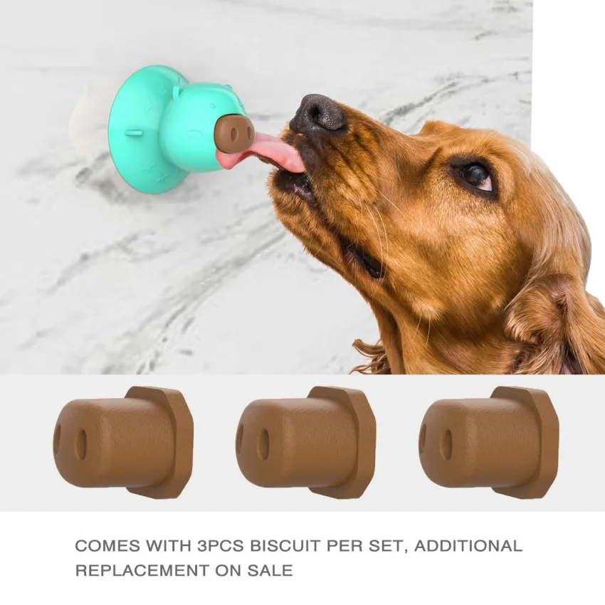 2023 New Pet Dog Bathing Toy Puppy Shedding Distraction Lick Pad Shower  Toys Wall Suction Teeth Clean Molar Toy For Pet Supplies