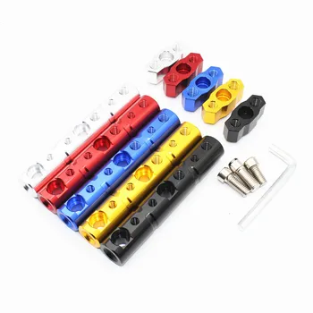 

Motorcycle Handlebar Mirror Extender Mounting Bracket Universal fit for HONDA for KTM Multi-Function Modified Lighting Stent