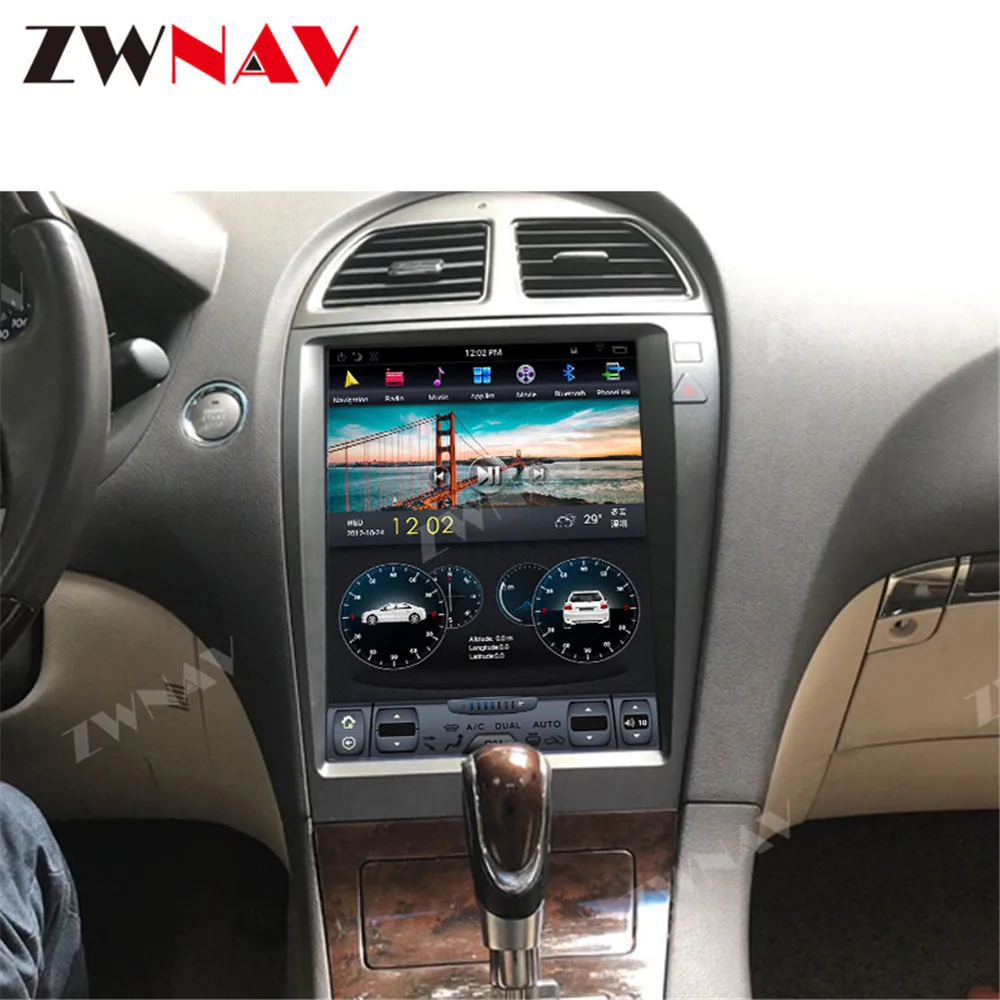 Cheap Tesla style Android 9 Car GPS Navigation For Lexus ES250 ES300 ES330 ES350 ES300H headunit multimedia player radio tape recorder 1 Cheap Tesla style Android 9 Car GPS Navigation For Lexus ES250 ES300 ES330 ES350 ES300H headunit multimedia player radio tape recorder 1