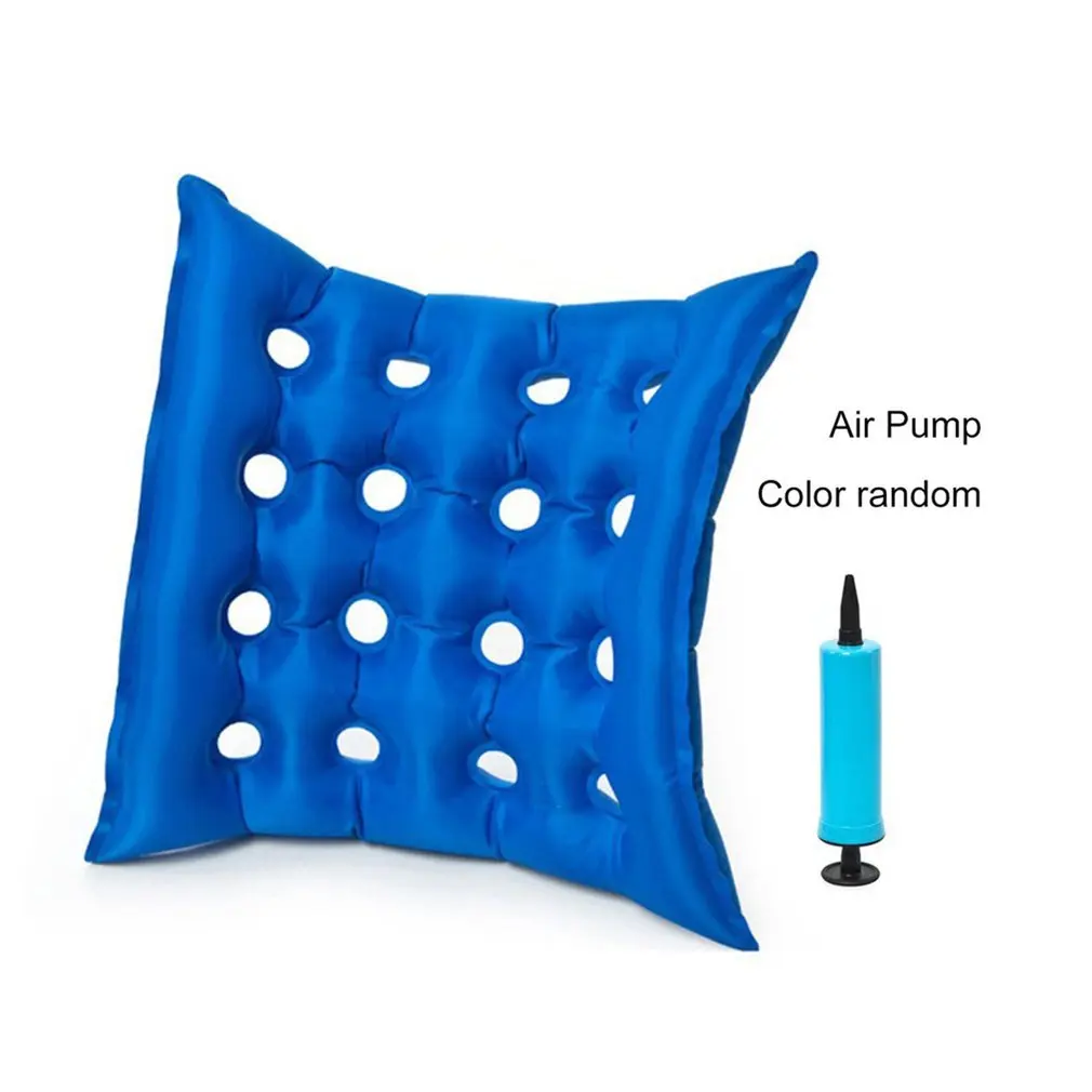 

Square PVC Home Air Inflatable Anti-Bedsore Decubitus Chair Pad Medical Air Cushion Wheelchair Mat Relaxation Health Care