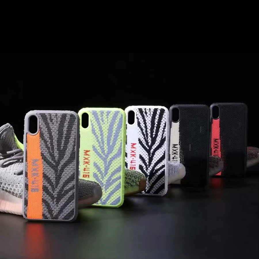Популярный роскошный мягкий силиконовый чехол Kanye West BOOST 350 V2 для iphone 7 8 6S plus X XR 11 XS Pro Max Модный спортивный чехол для телефона s
