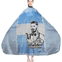 Парикмахерская накидка для стрижки волос водонепроницаемая ткань Парикмахерская фартук накидка для стрижки волос халат профессиональные принадлежности для салонов