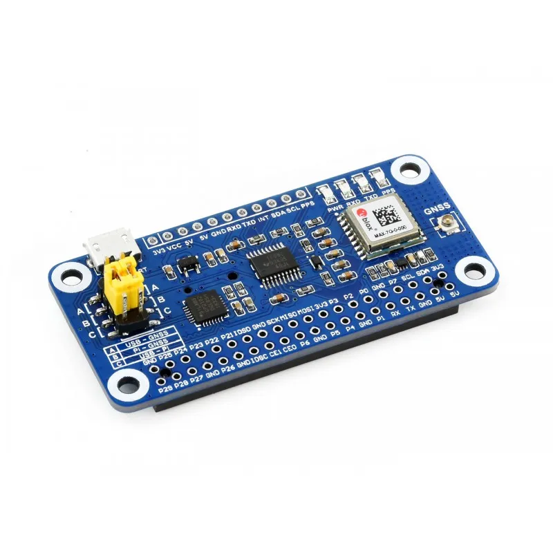 Raspberry Pi 4 MAX-7Q GNSS HAT GPS GLONASS QZSS SBAS поддержка RPI 4/3/Zero W | Компьютеры и офис